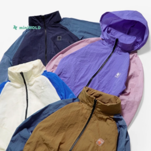 Jaket Parasut Anak MiniHold Quick Dry Hoodie Crinkle Premium Ringan Anti Angin Outdoor untuk Anak Laki-laki & Perempuan Usia 2–10 Tahun