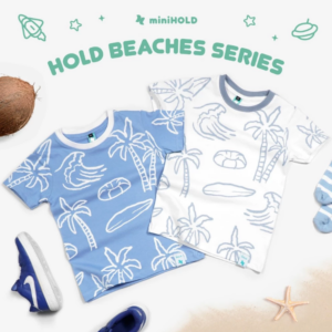 Kaos Anak Beach Graphic Series