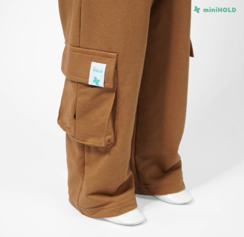 Celana Cargo Anak Baby Terry | Long Cargo Pants Nyaman & Stylish - Gambar 2