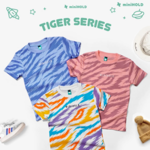 Kaos Anak Tiger Graphic Cotton Combed 30s