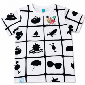 Kaos Anak Vacation Full Print Cotton